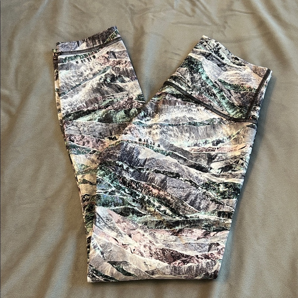 lululemon athletica Multicolor Patterned Leggings